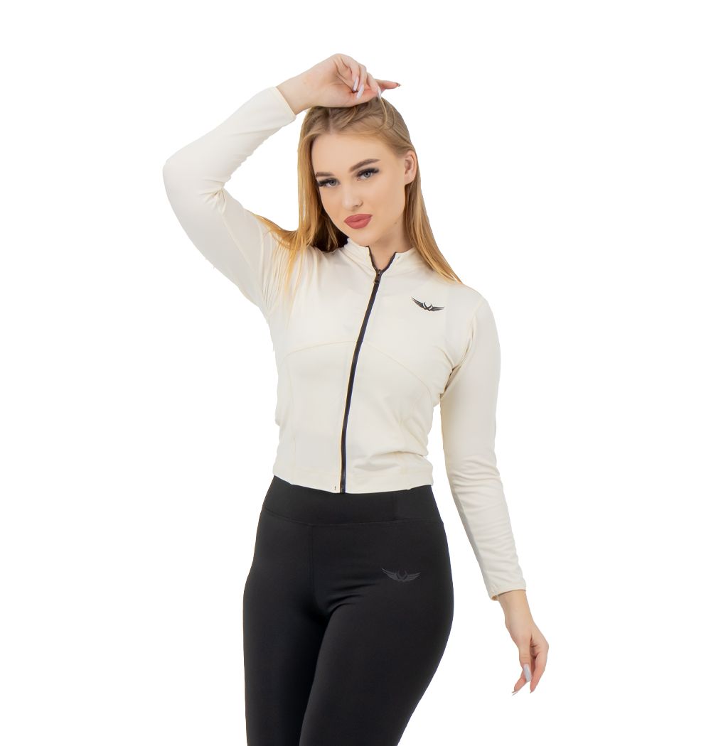 PRO-FIT OFF WHITE LONG SLEEVE