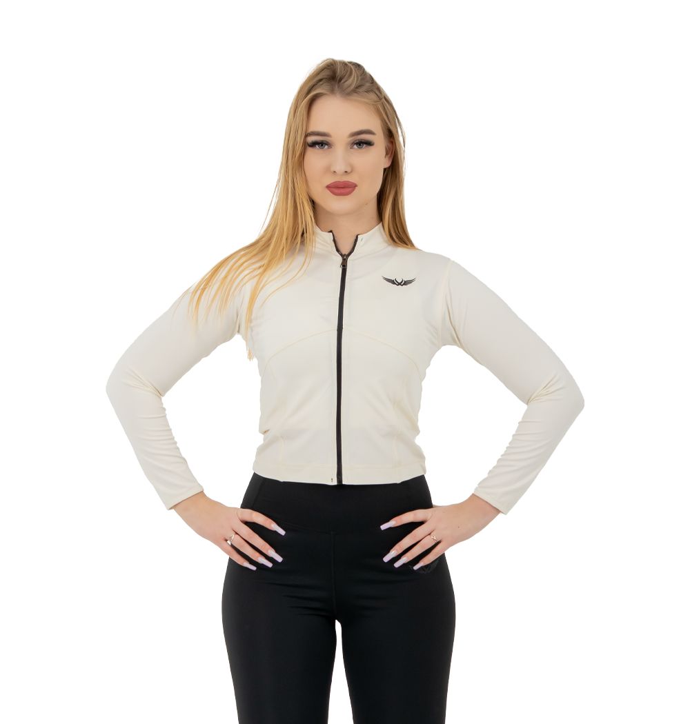 PRO-FIT OFF WHITE LONG SLEEVE