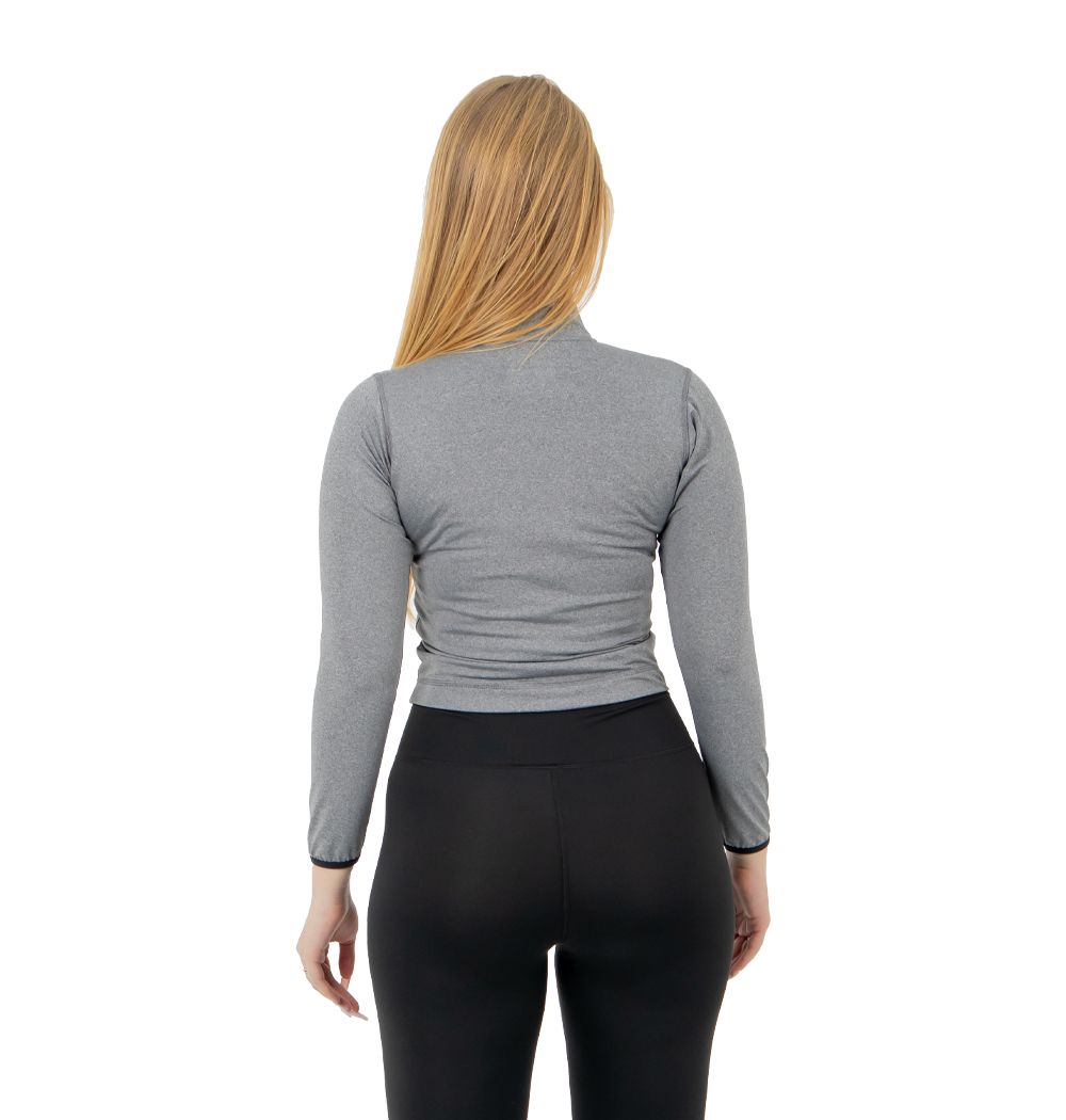 PRO-FIT GRAY LONG SLEEVE