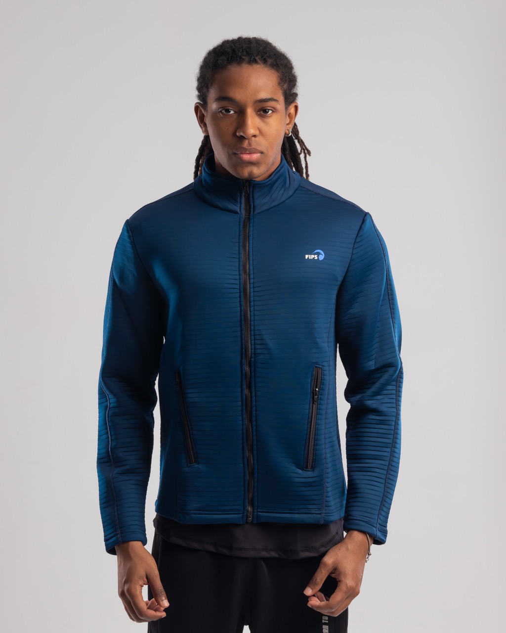 NAVY BLUE CALM JACKET