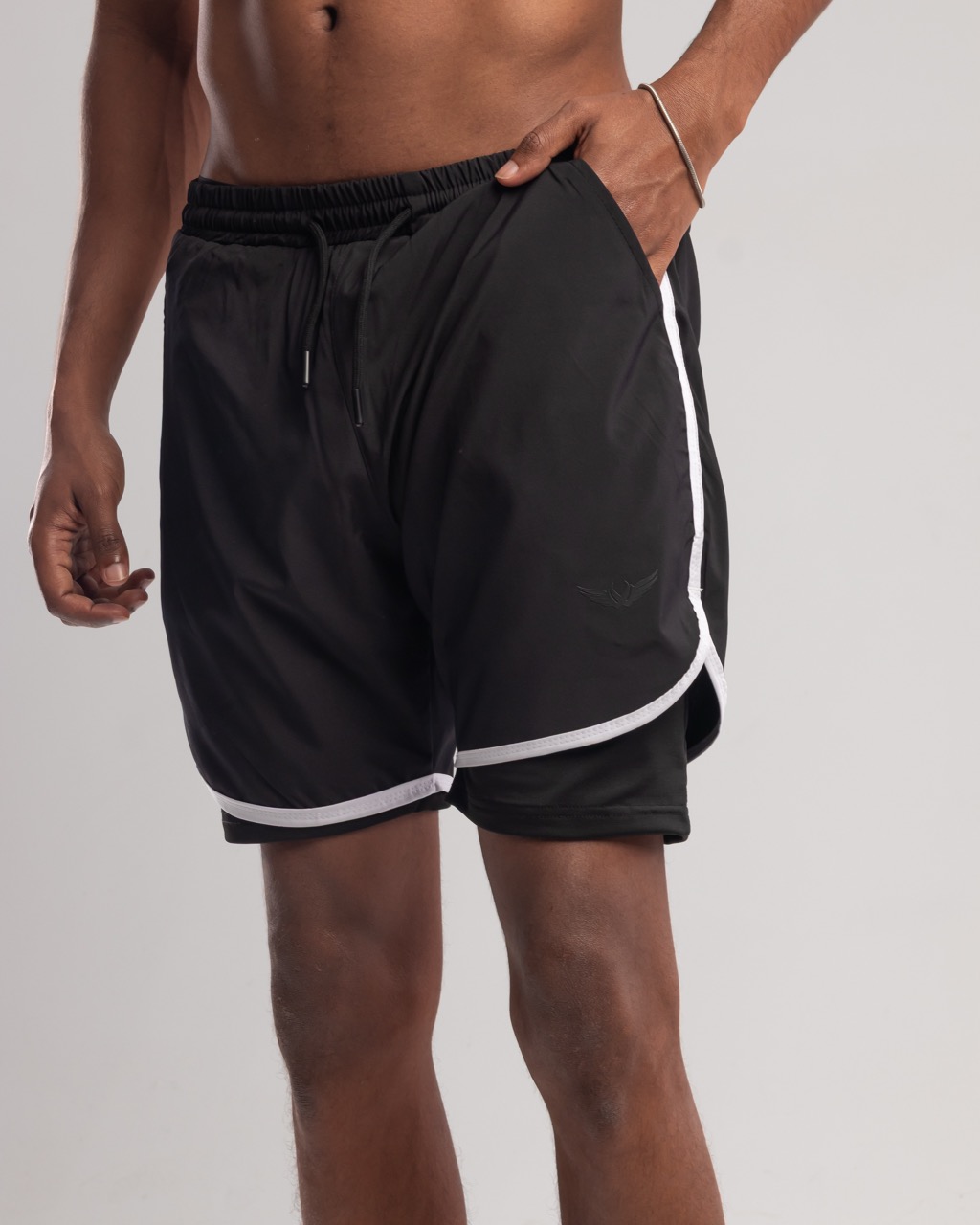 LINEDWF 2IN1 TRAINING SHORTS