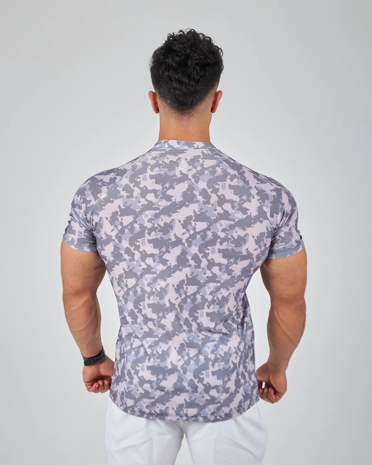 GRAY ARMY FORCE T-SHIRT