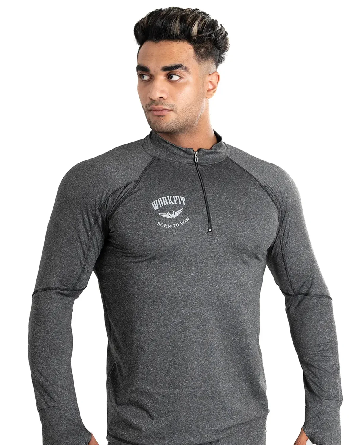 DARK GRAY WF LINED JACKET