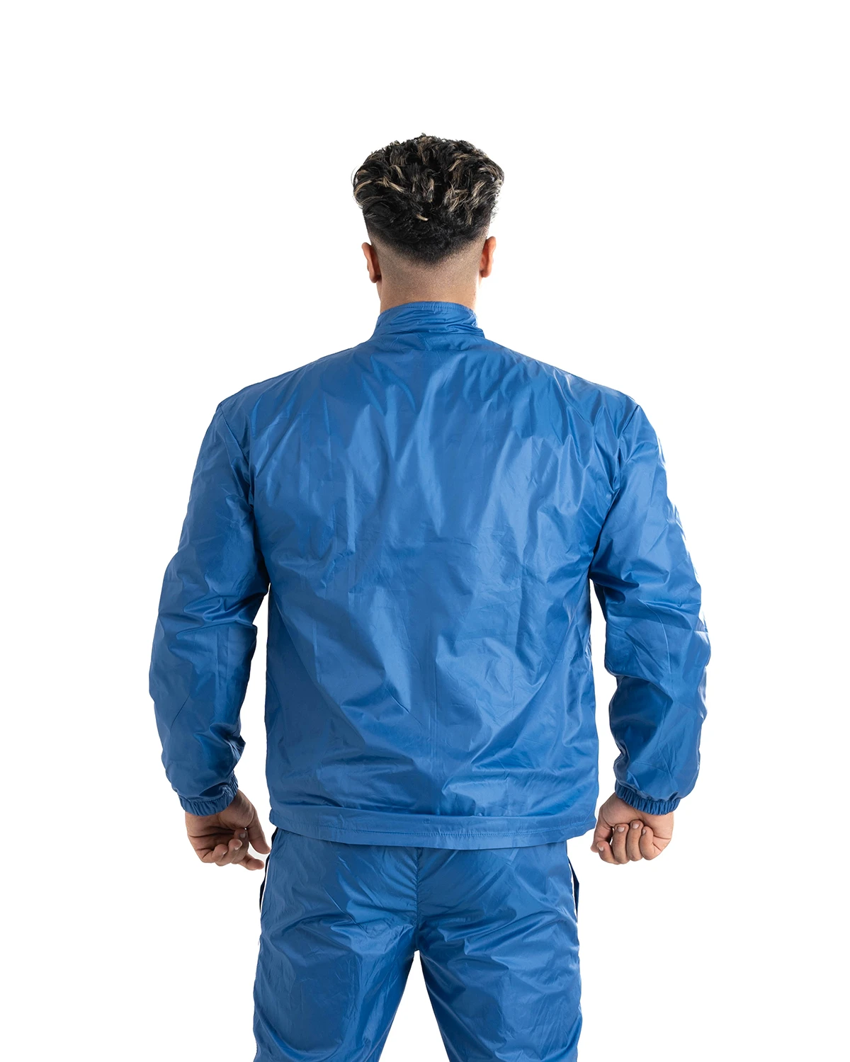 BLUE WINDPROOF JACKET