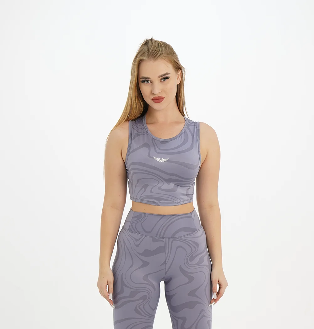 DARK GRAY ARMY TANK TOP