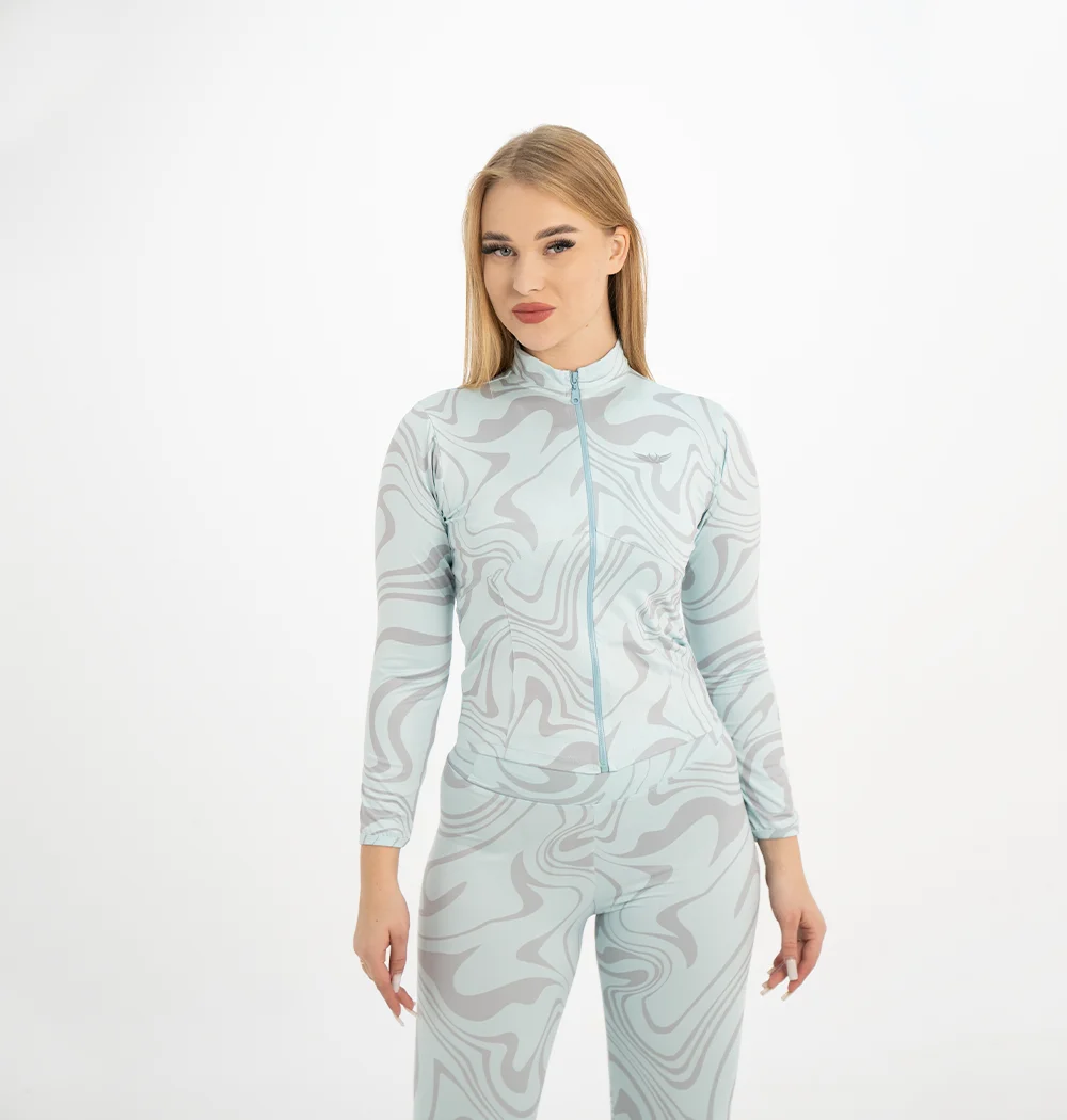 MINT GREEN ARMY LONG SLEEVE