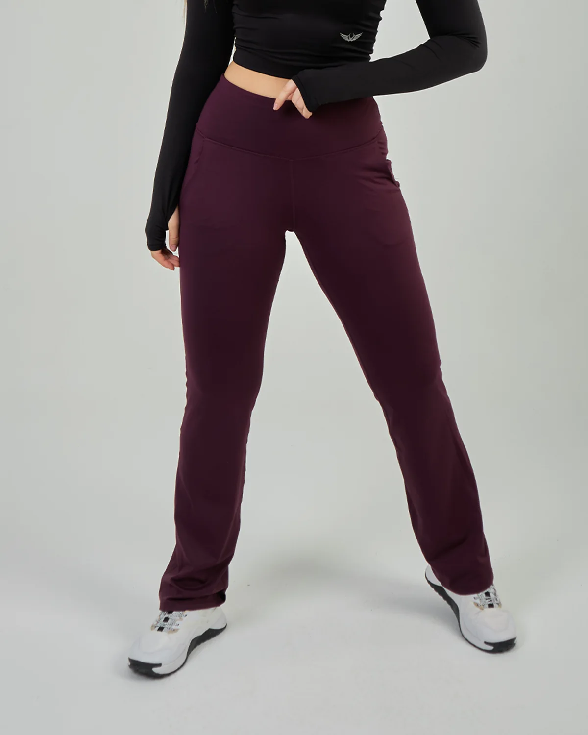 DARK PURPLE YOGA LEGGING