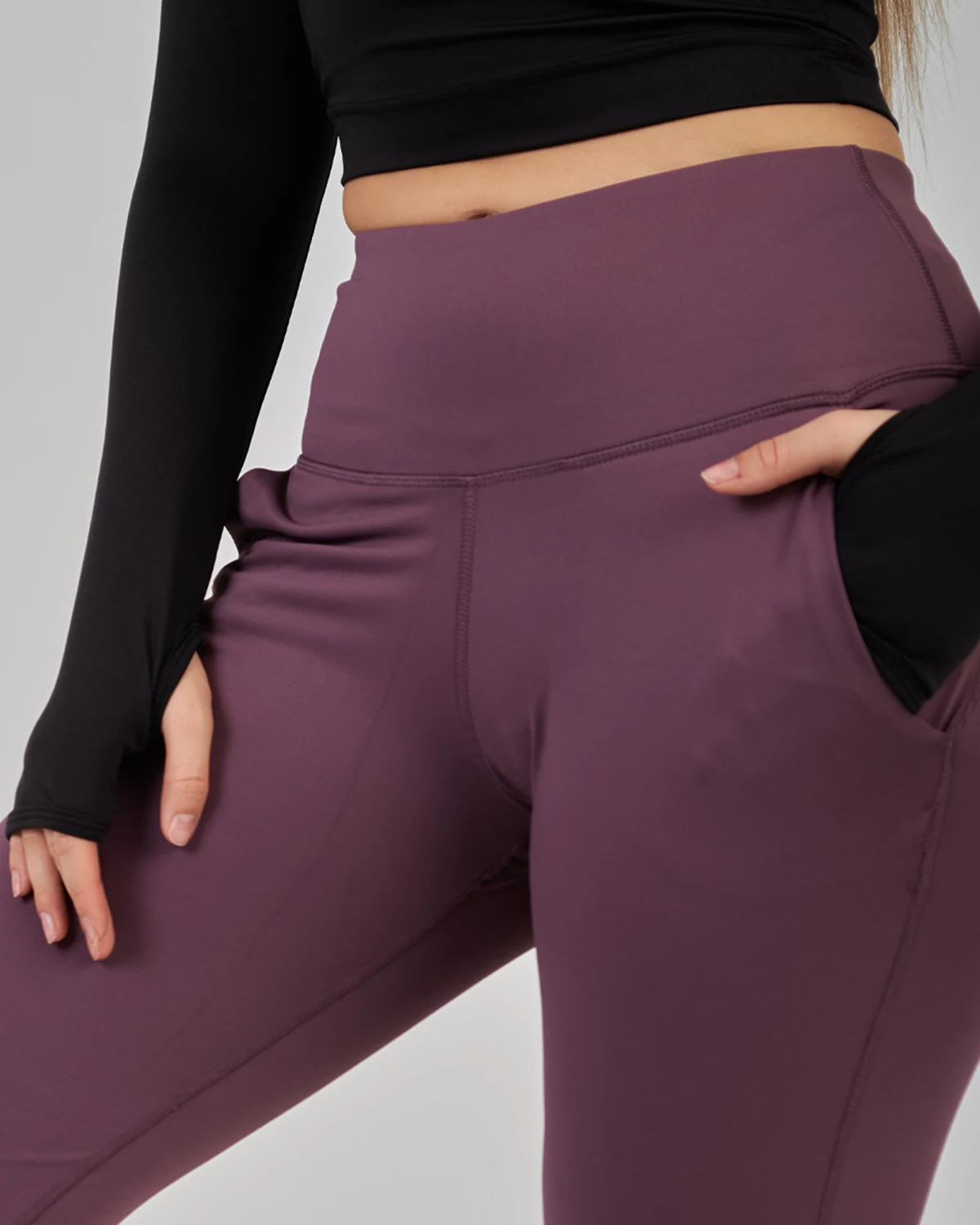 LIGHT PURPLE YOGA LEGGING