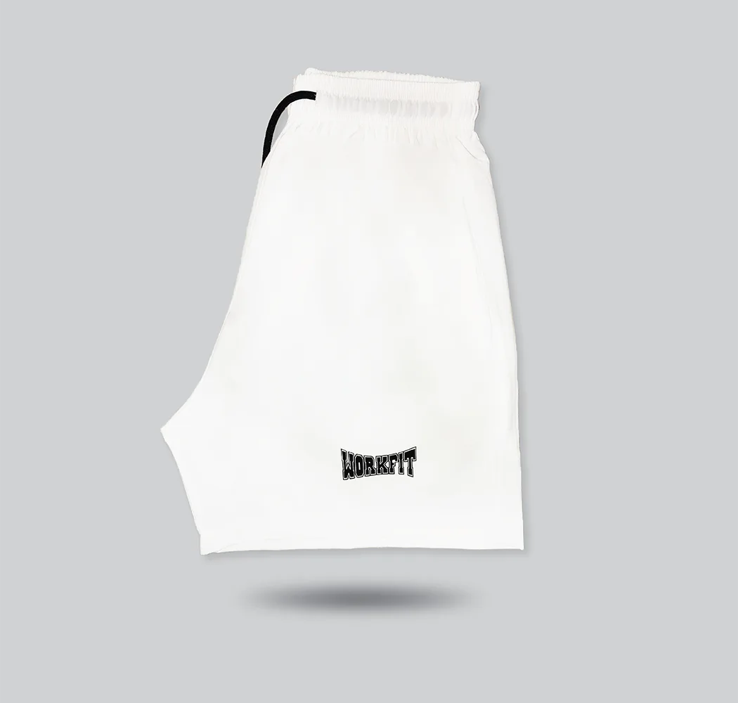 WHITE PRO-FIT SHORT