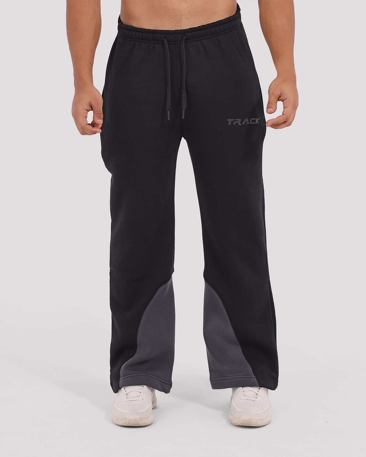 GRAY WORKFIT TRACK PANT