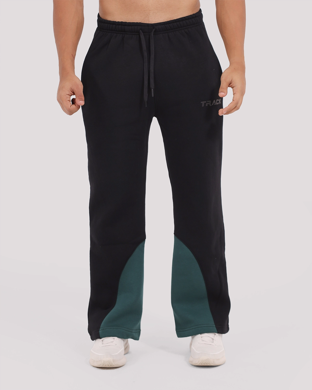 GREEN WORKFIT TRACK PANT