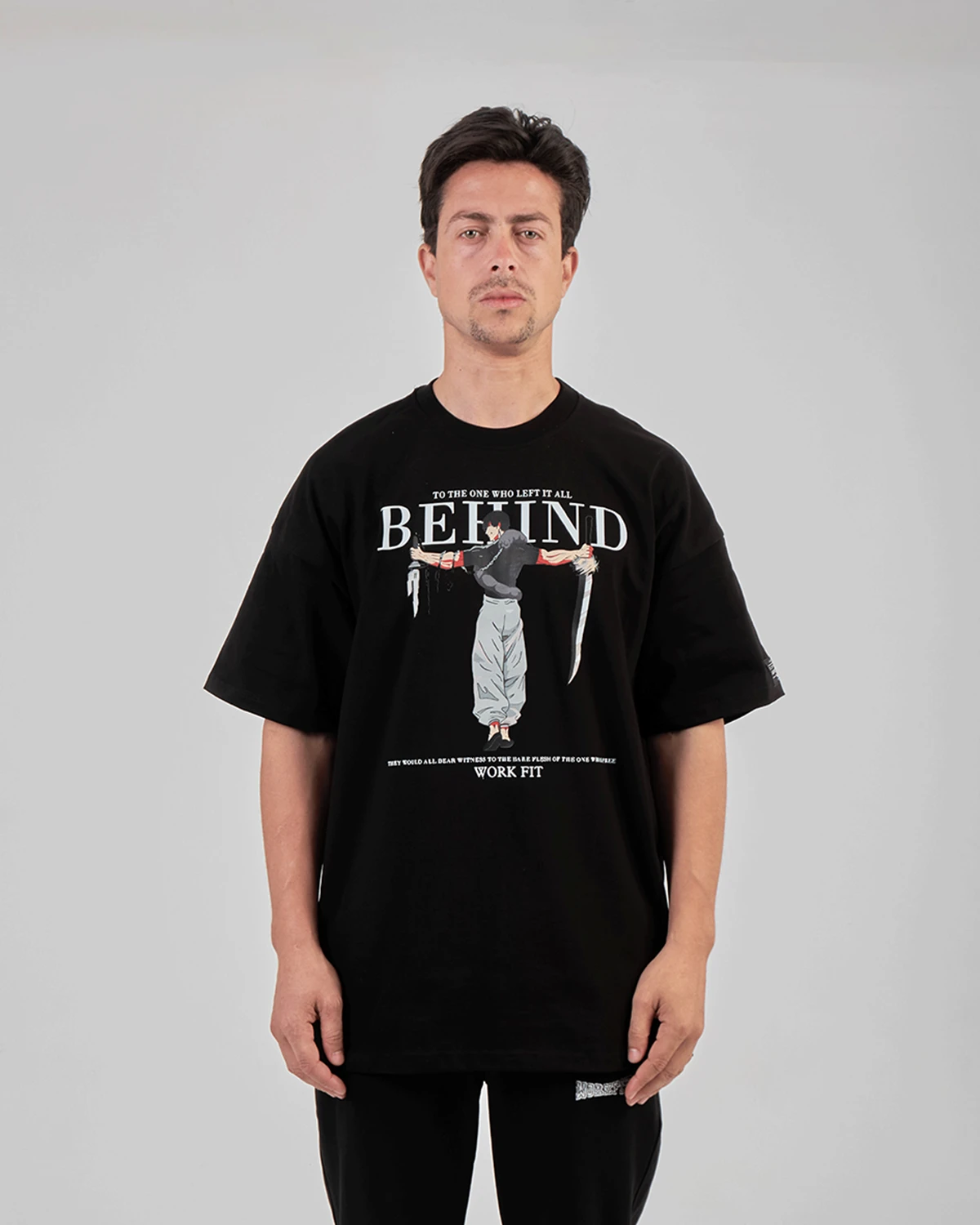 WF CHAMP BLACK T-SHIRT