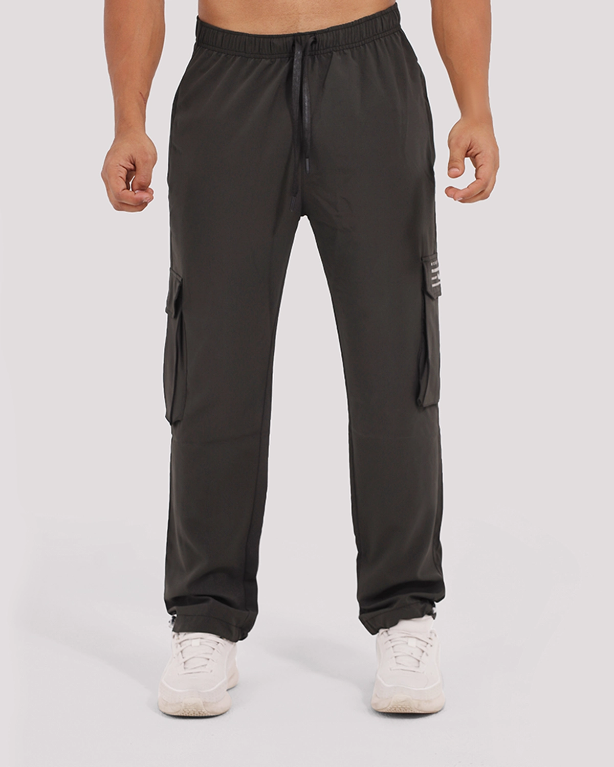 WF D-GREEN BAGGY PANT