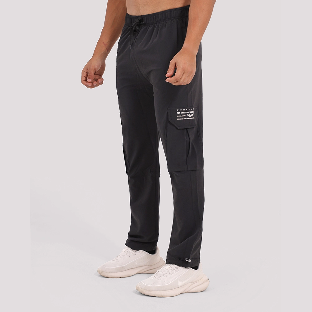 WF BLACK BAGGY PANT