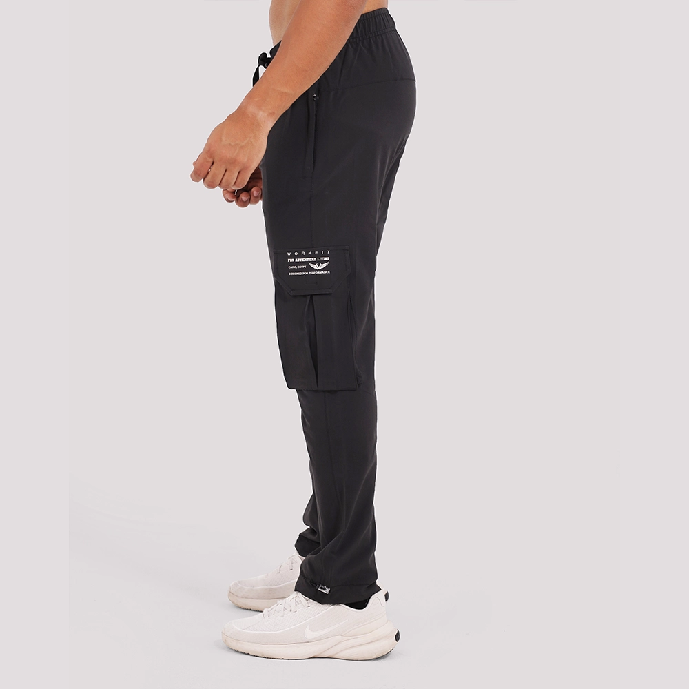 WF BLACK BAGGY PANT