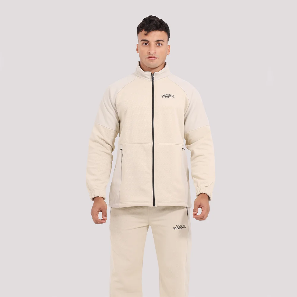 SOFT BEIGE MATRIX JACKET
