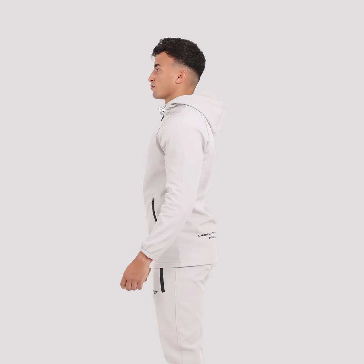WORKFIT SOFT GRAY JACKET
