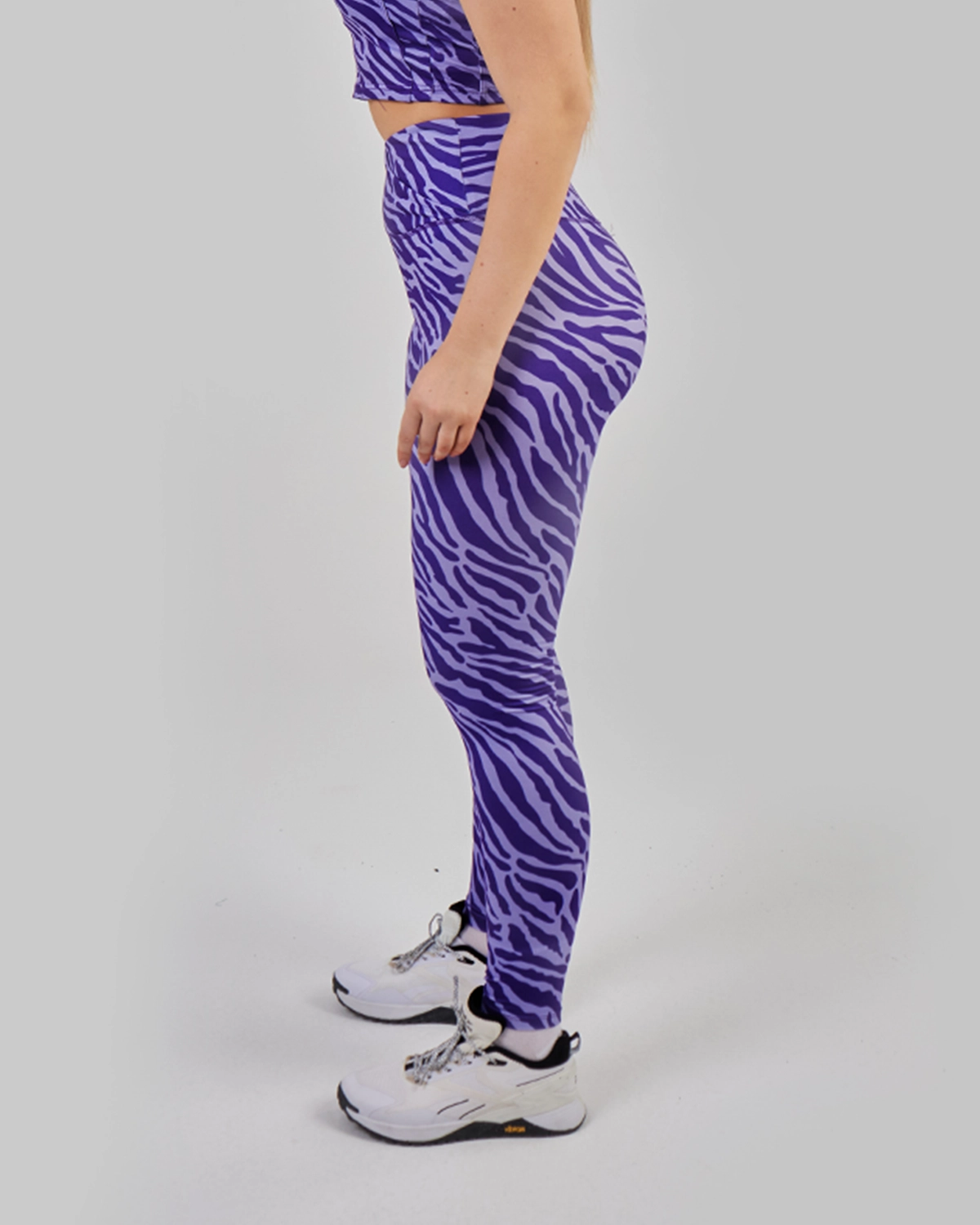 PURPLE LEAF YOGA LEGGING