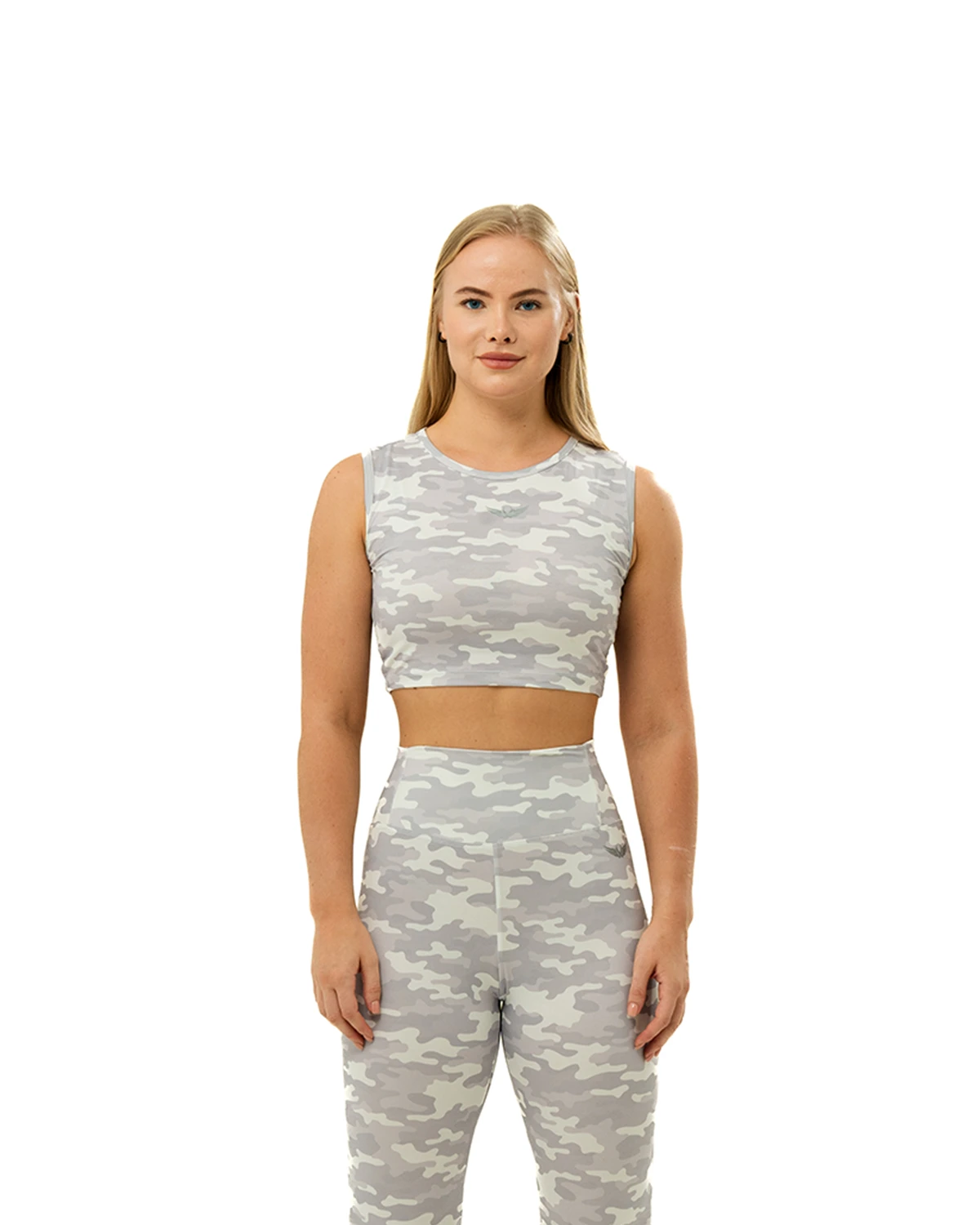 GRAY ARMY TANK TOP