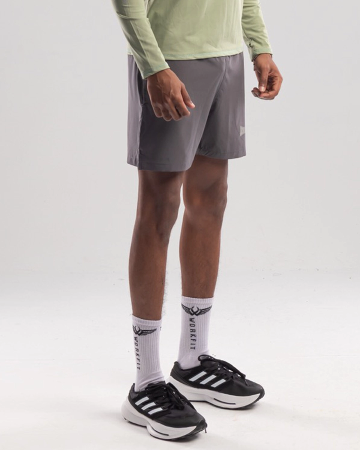 GRAY PRO-FIT SHORT 