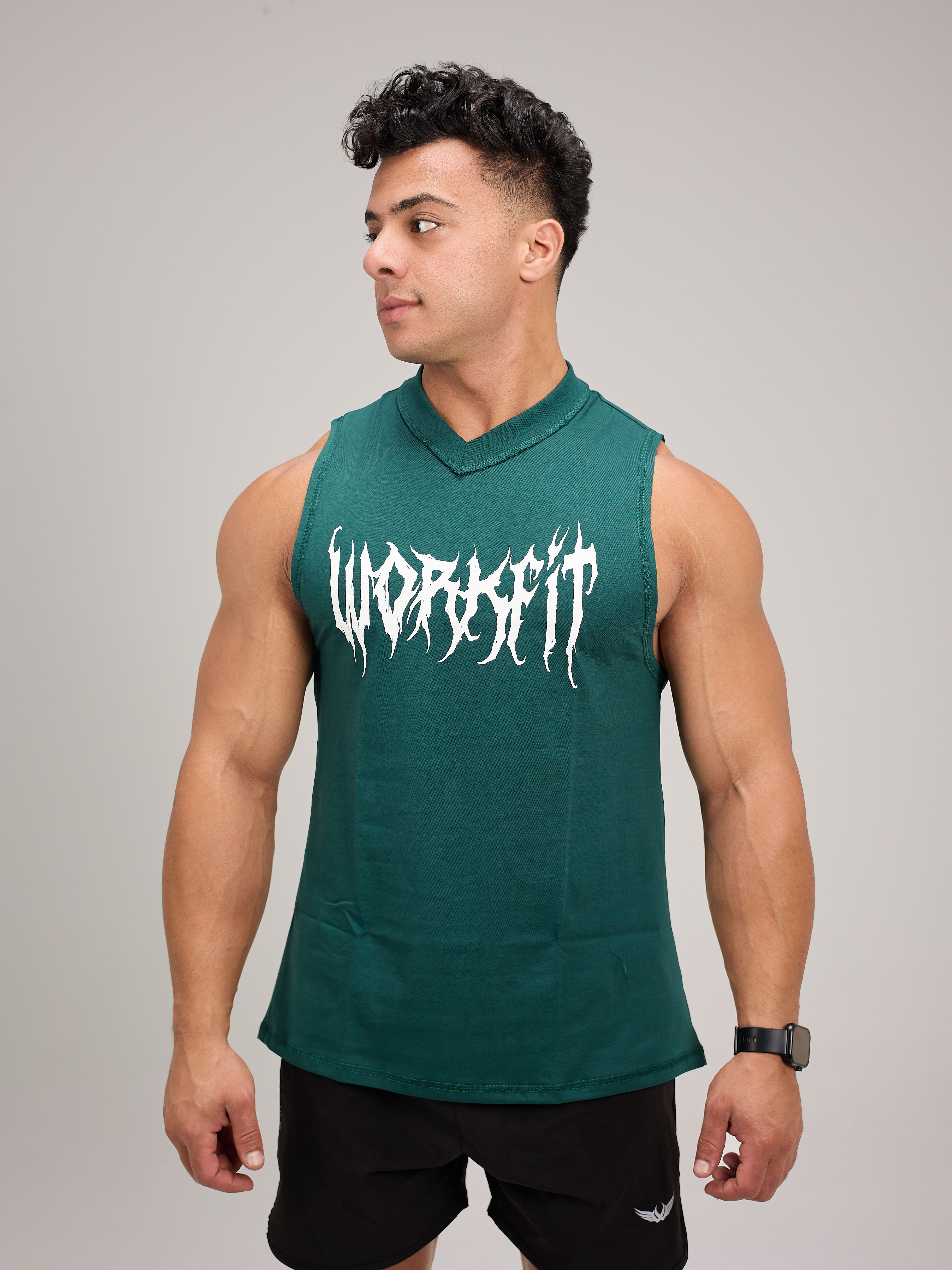 CHAMPIONS D-GREEN TANK TOP
