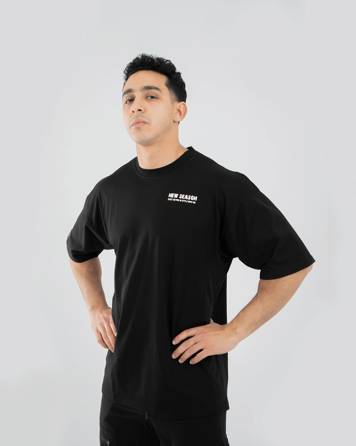 BLACK ROYAL EAGLE OVERSIZED