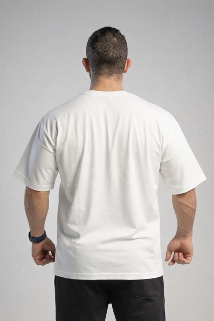 tactical oversize T white