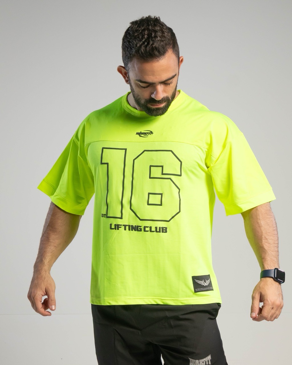 wf baseball T neon