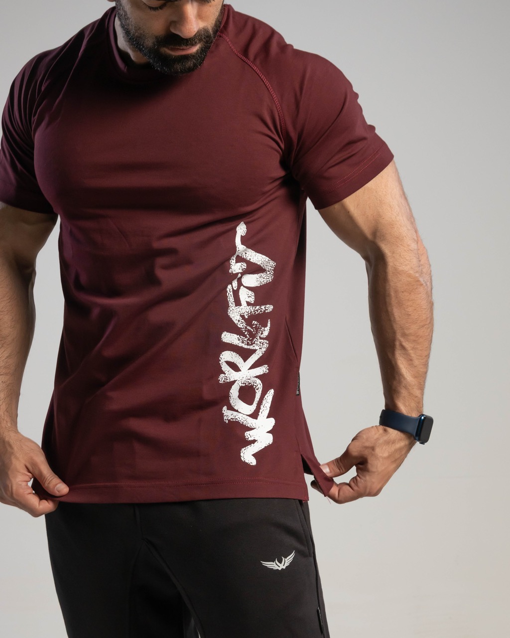 grafifiti t Burgundy