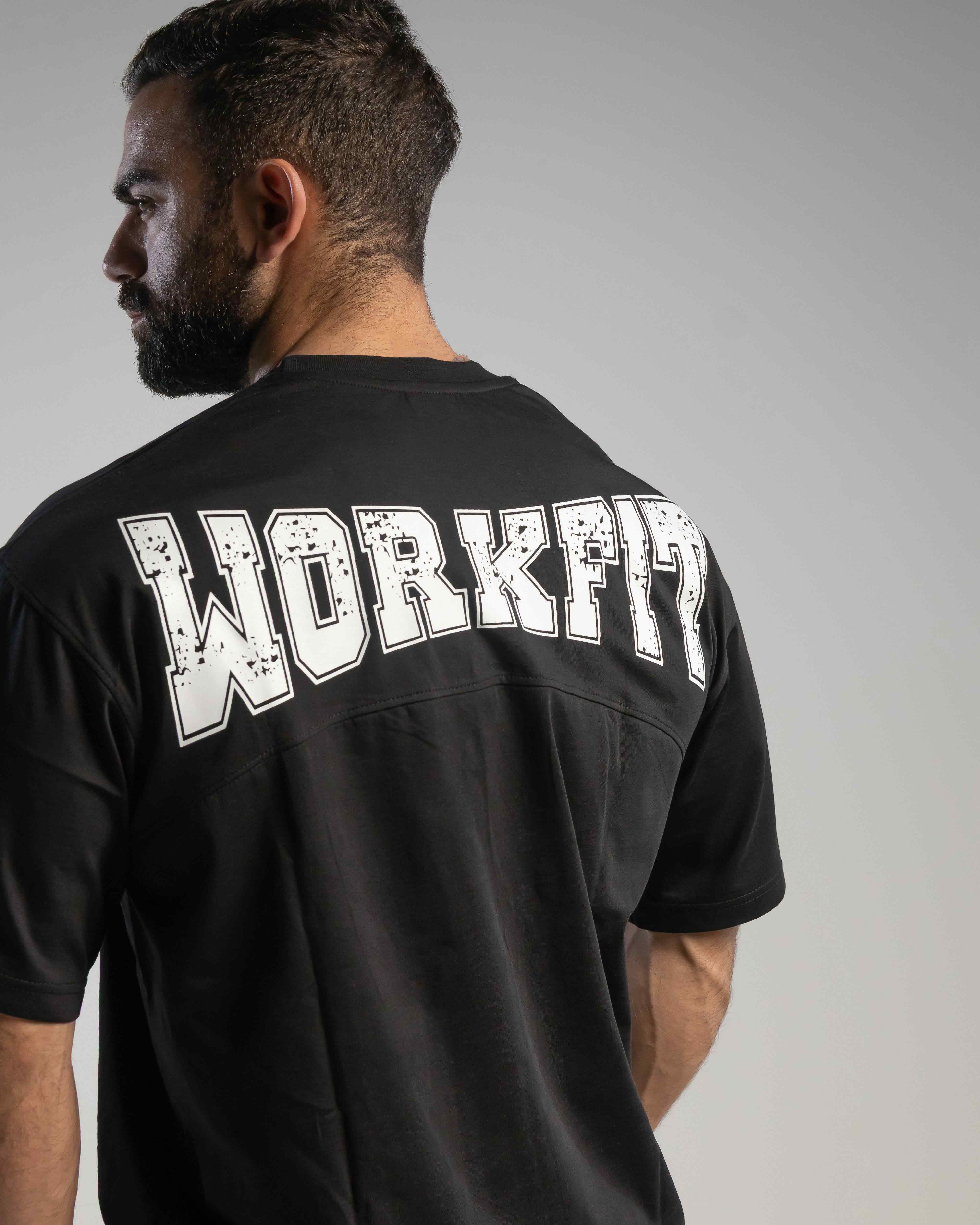 muscle fit T black
