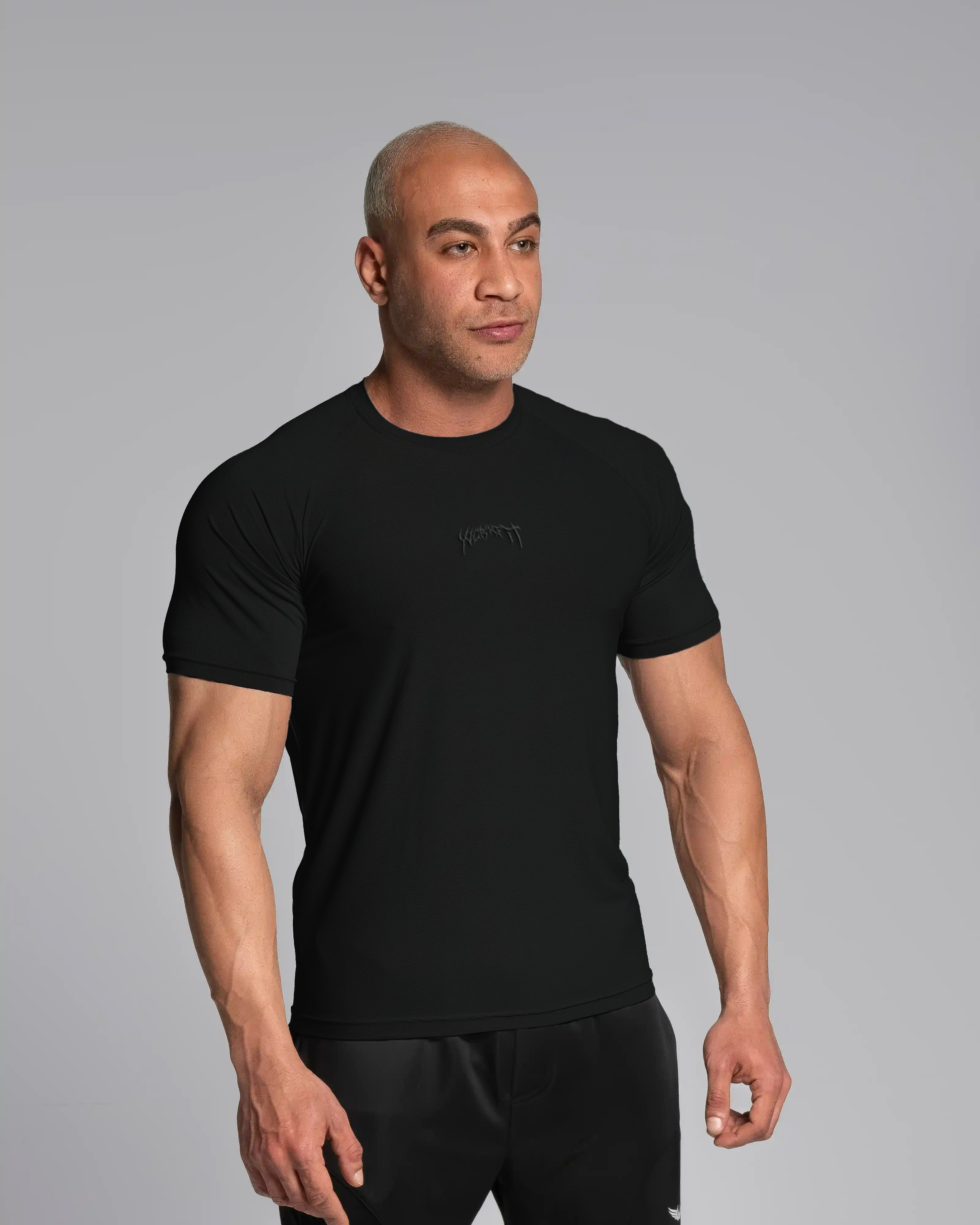 Compression t shirt black