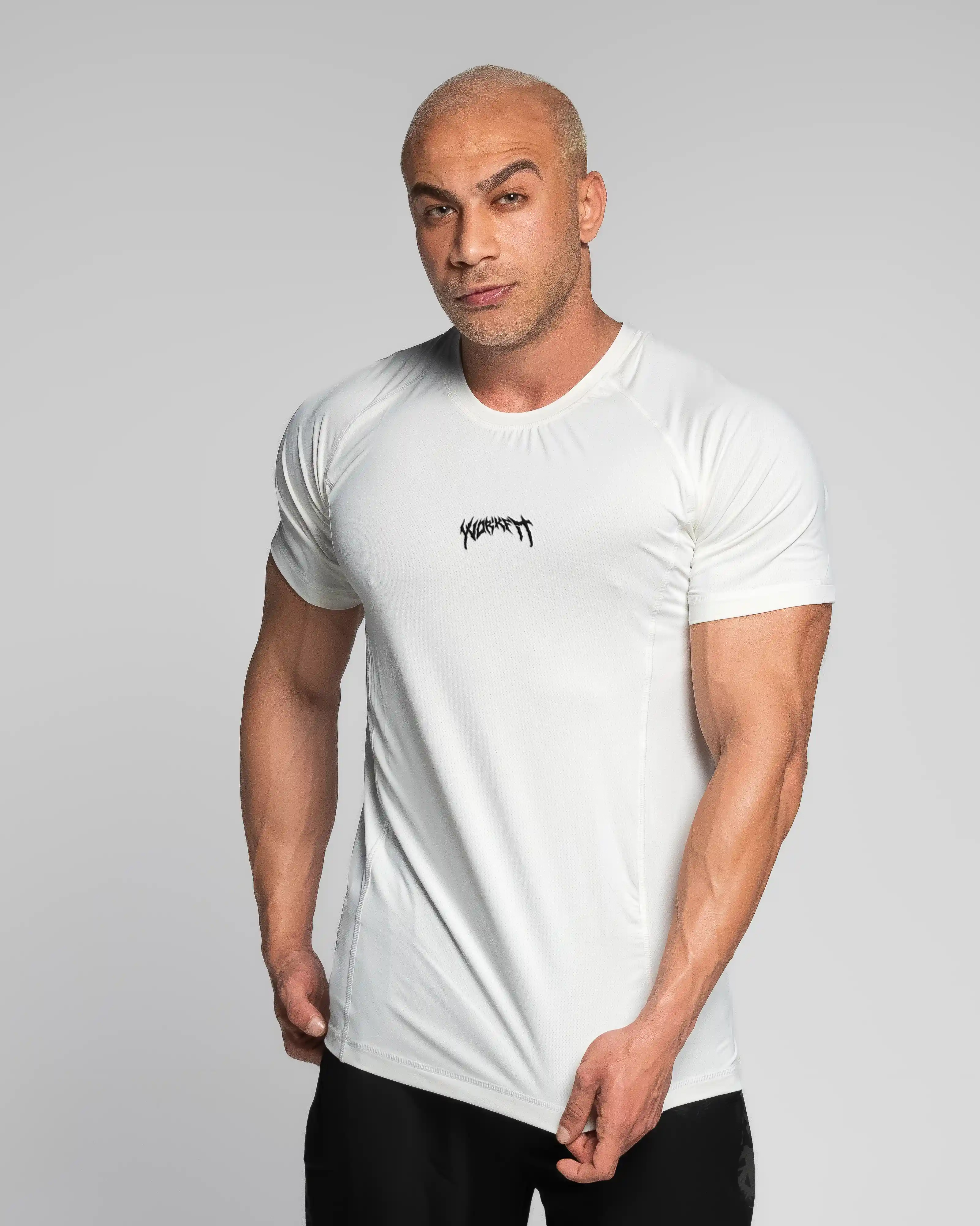 vital semless dri-fit t white