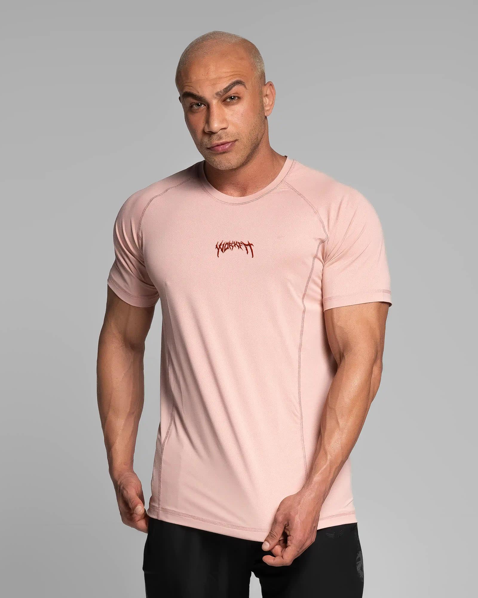 vital semless dri-fit t Salmon