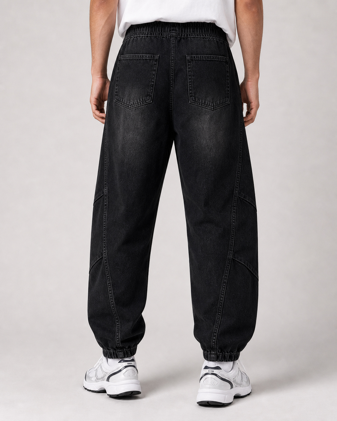 Jeans Balloon Fit Black