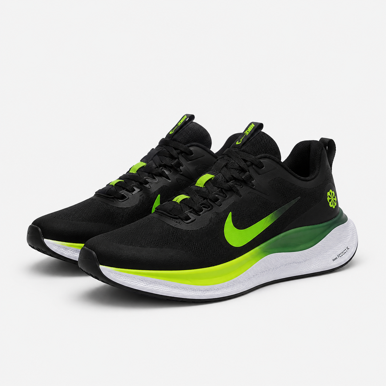 Nike React X-black&green