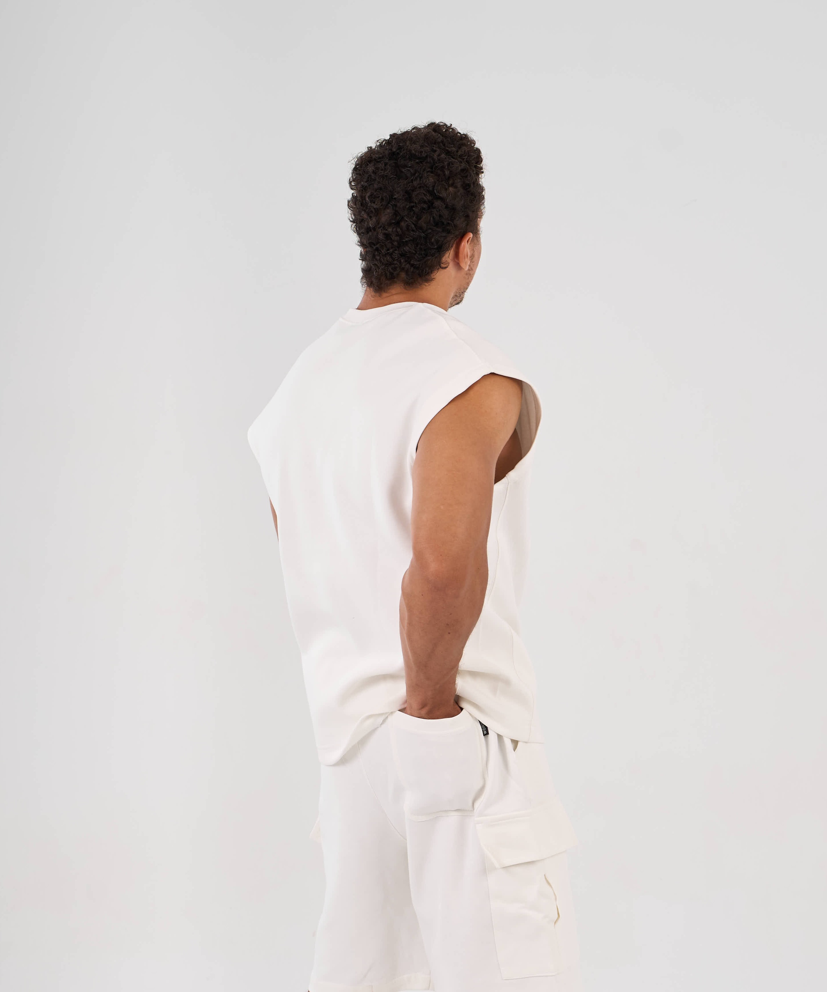 WorkFit Essential Muscle t -White