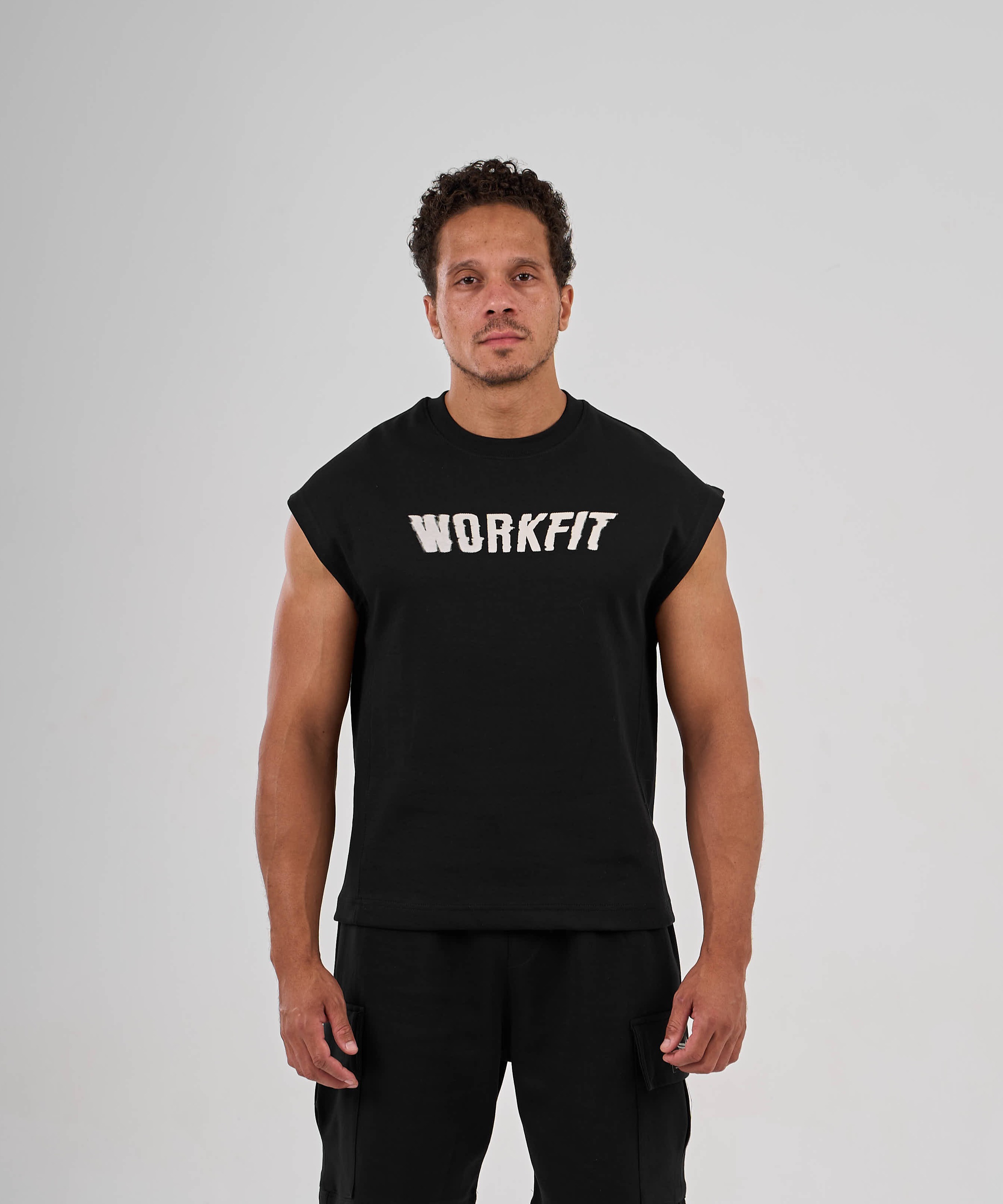 WorkFit Essential Muscle t-Black