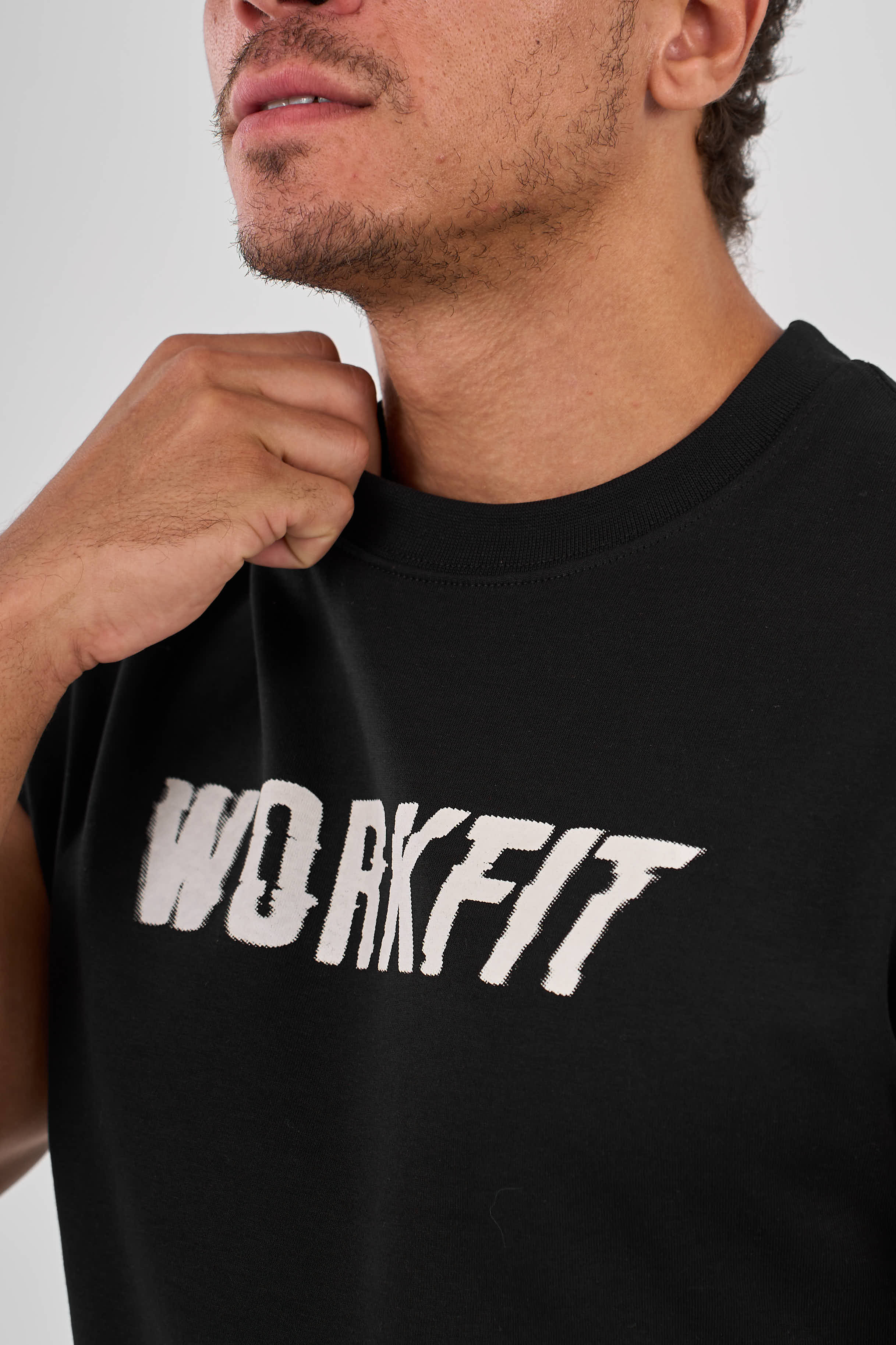 WorkFit Essential Muscle t-Black