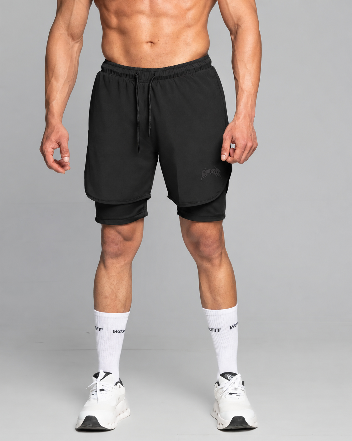 2 in 1 traning heigh d black sh