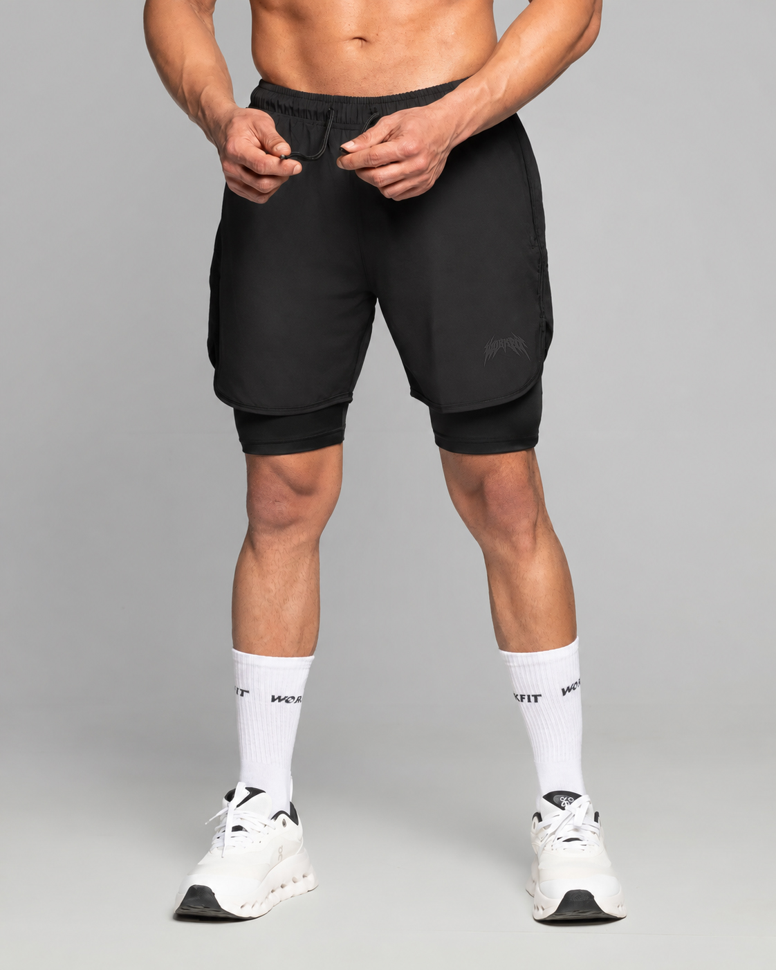 2 in 1 traning heigh d black sh