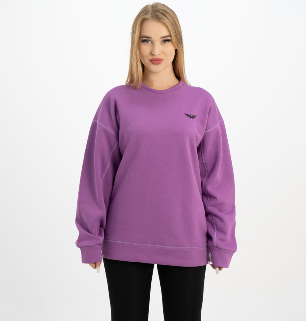 purple  pullover overs 