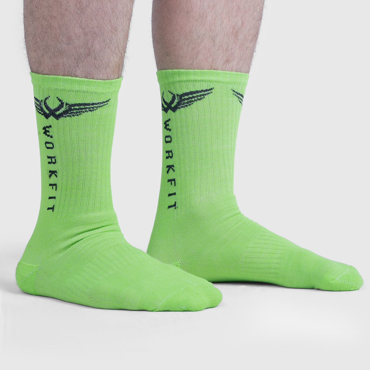 GREEN WF HIGH SOCK