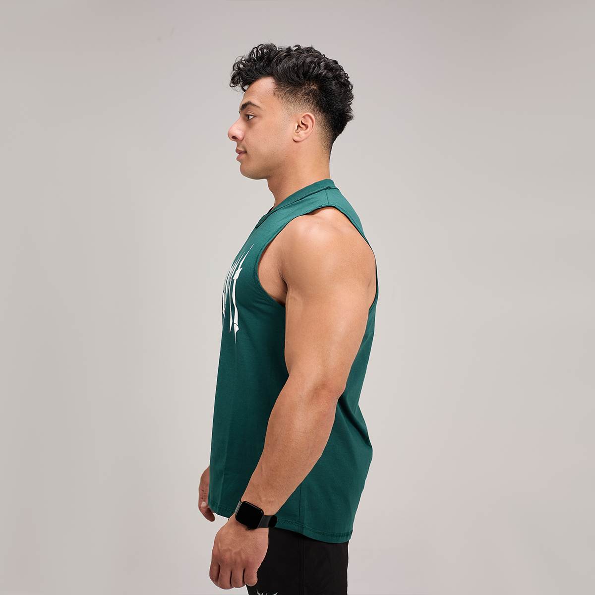 HEAVYWEIGHT D-GREEN TANK TOP