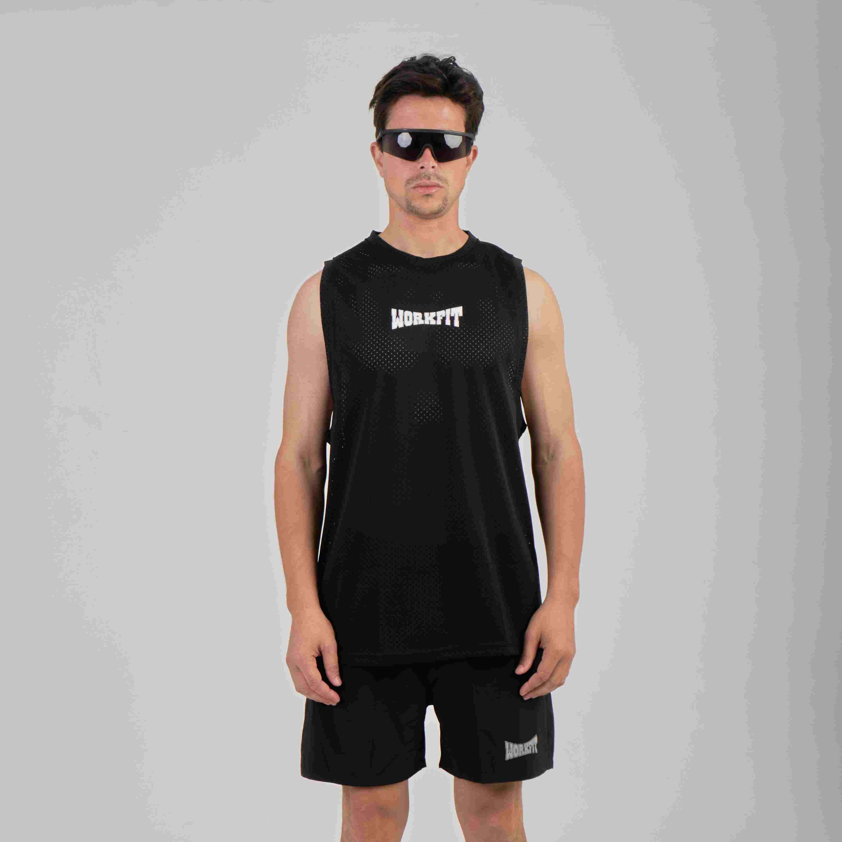 BLACK PRO WORKFIT TANK TOP